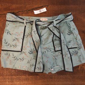 Loft Outlet Blue Patterned Shorts NWT